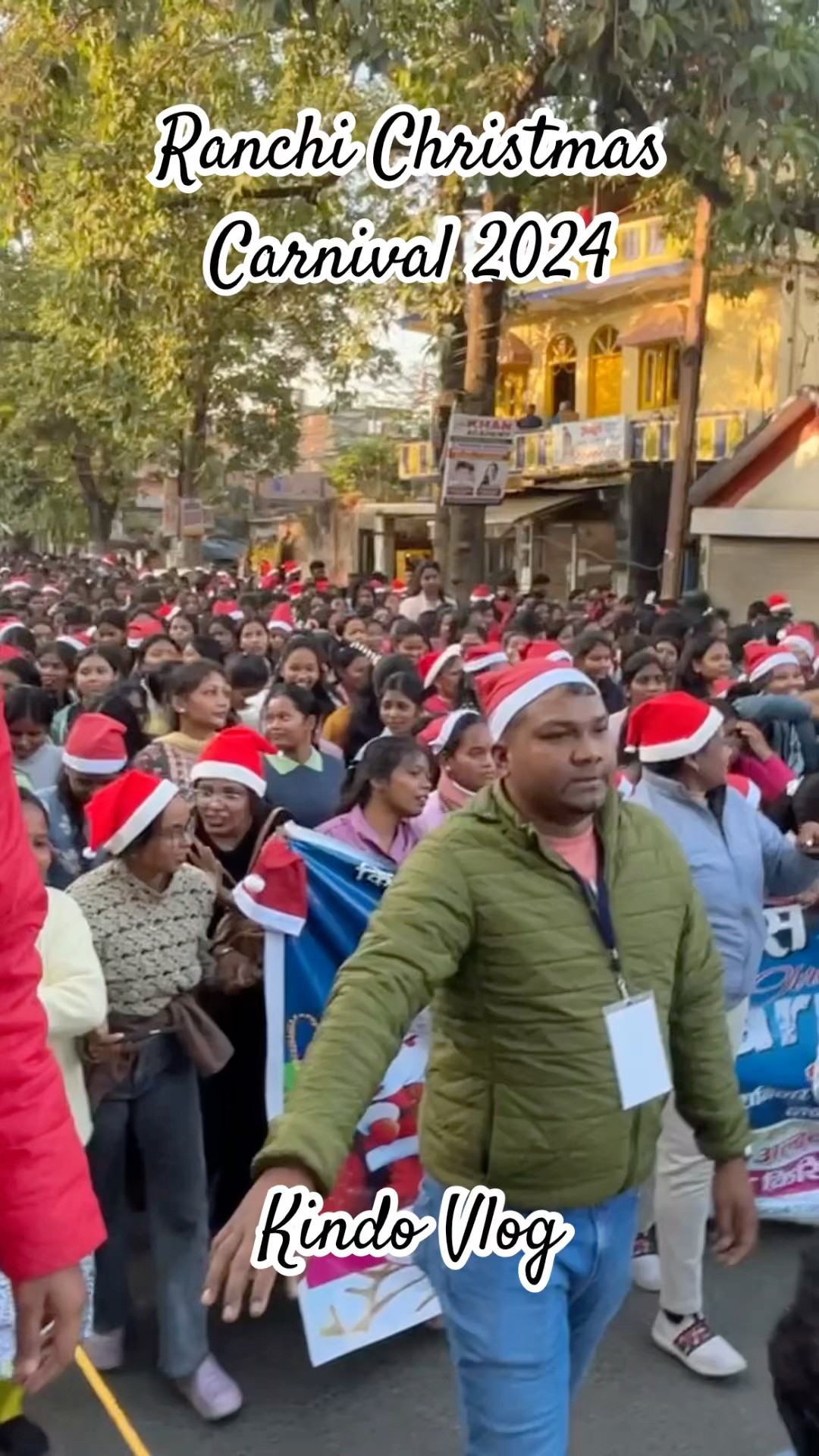 Ranchi Christmas Carnival 2024 , क्रिसमस शोभा यात्रा/video114